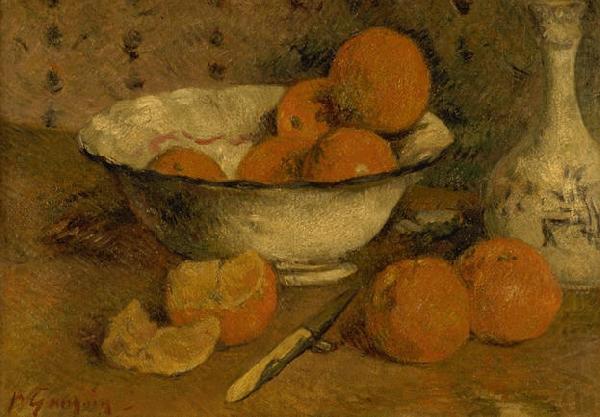 Nature morte aux oranges, Paul Gauguin